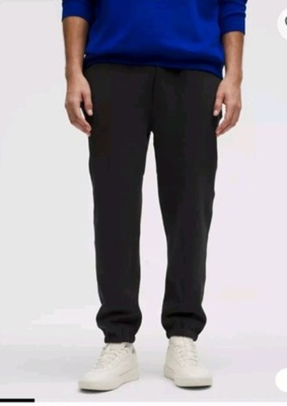 034 Lululemon Steady State Classic Fit Joggers TALL Men's MEDIUM TALL Black